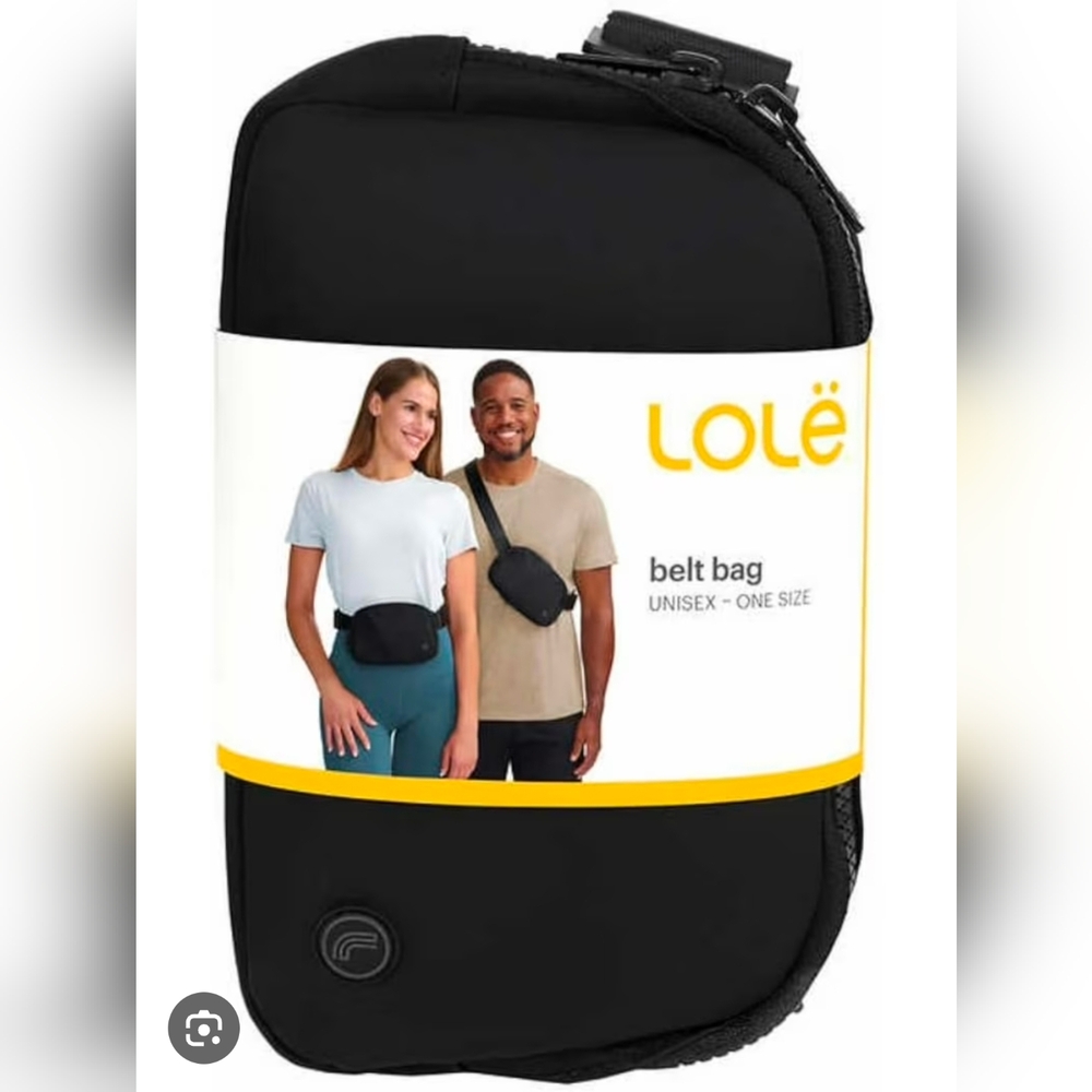 Lolé Black Belt Bag